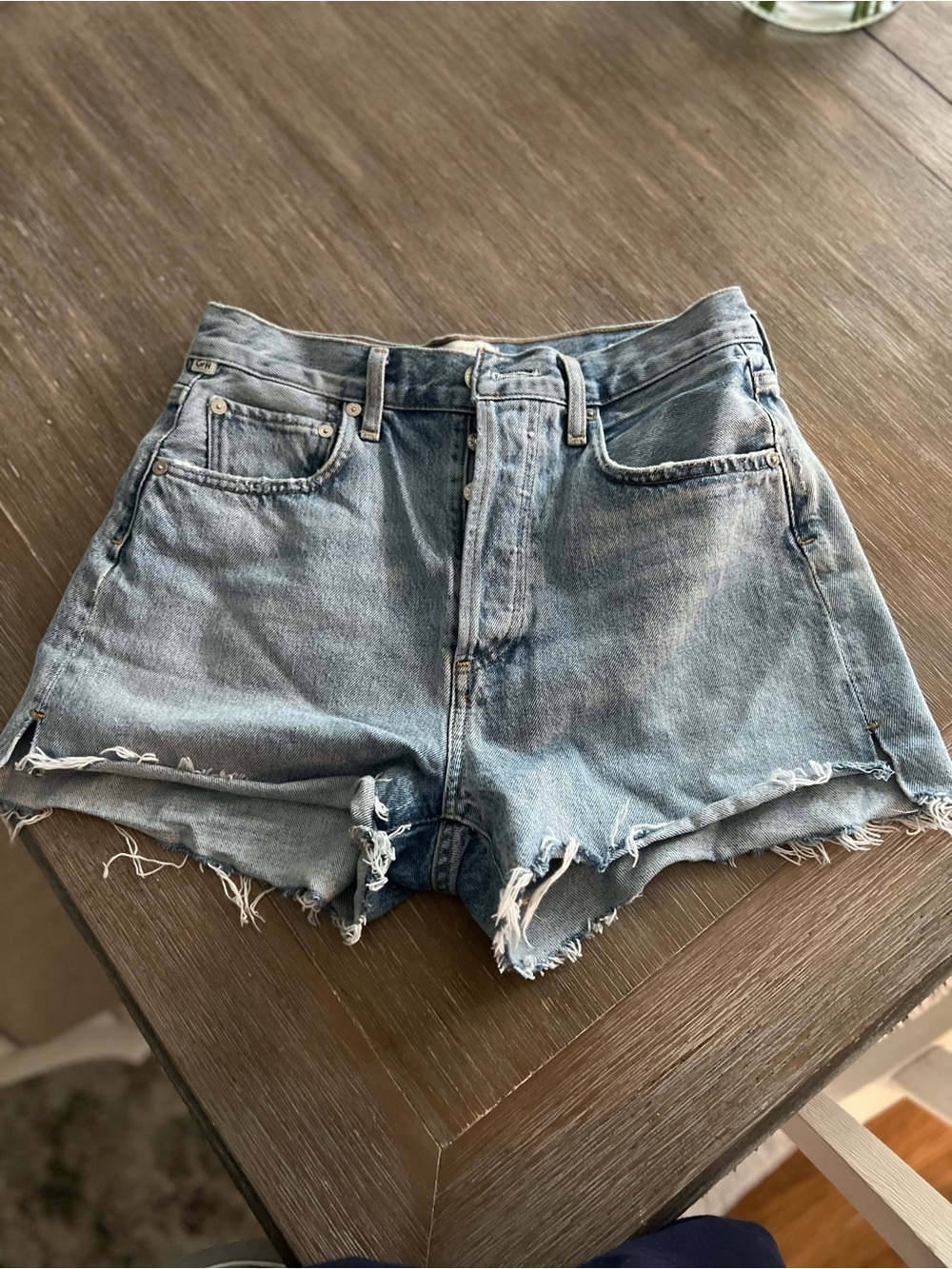 Marlow Light Blue Denim Jean Shorts